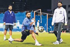 Sidearm practice time cut down for flat Dubai decks