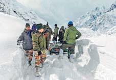 Four die in avalanche, 47 rescued, 4 missing