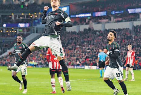 Arsenal's carnival of goals