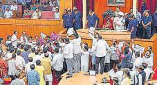 Cong MLA suspended in Odisha House scuffle