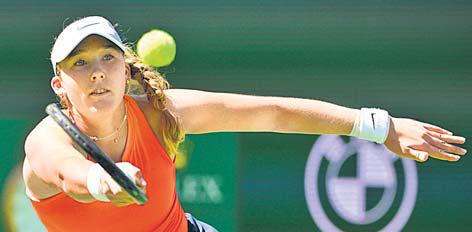 The one to watch: 17-year-old Russian prodigy makes explosive entry into Steffi, Serena club