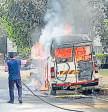 Driver Staged Pune Bus Fire Over Dispute: Police