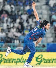 Rookie spinner Rathi gives Lucknow the winning boost