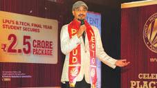 LPU's 2025 batch final year student bags ₹2.50 crore placement package