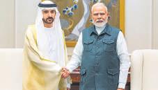 PM, UAE crown prince vow to strengthen ties