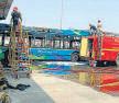 E-bus catches fire at Rohini depot