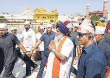 Badal back as Akali president, vows to 'never compromise'