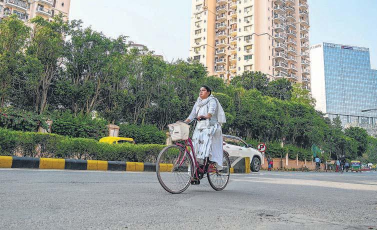 Pedalling their way to freedom