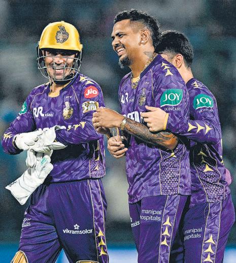 Another home loss for DC as Narine spins it for KKR