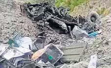 3 soldiers killed as truck falls into gorge