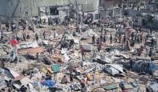 Gaza reels as Israeli strikes leave 59 dead