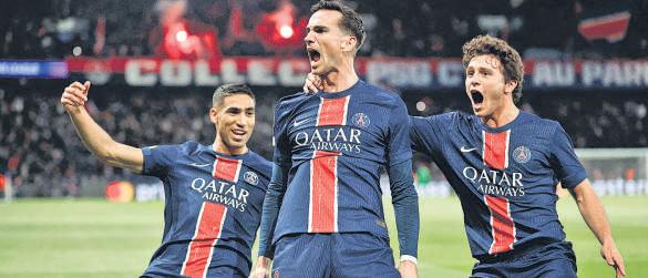 Resolute PSG weather Arsenal storm, set up final date in Munich versus Inter