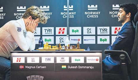 World Champion Gukesh Hunts Form at Norway Chess