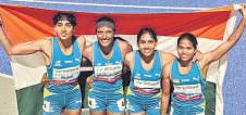 Triple gold glory at Asian championships for India
