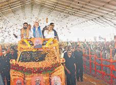 Modi Targets RJD, Cong in Marker for Bihar Elections