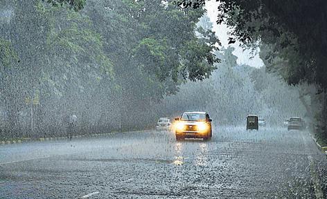 Rain brings city to its knees