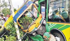 DEVI bus rams parked vehicles in east Delhi, auto driver killed