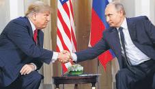 US and Russia plan truce deal to cement Putin’s gains in Ukraine