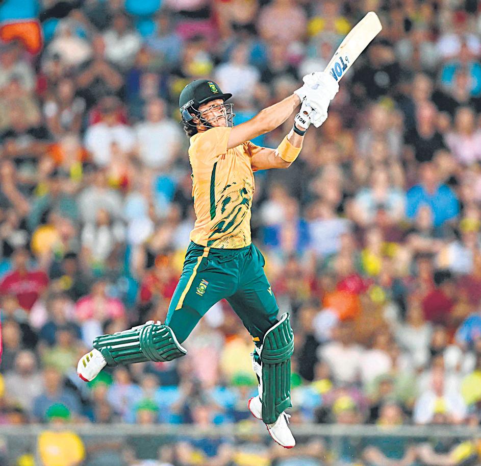 Brevis’s record-breaking ton ends Australia’s 9-match winning streak