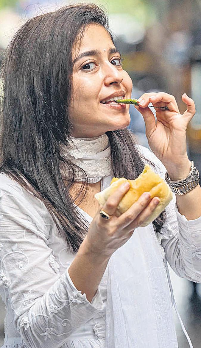 “Vada pav puts a spring in my step and a spark in my day’