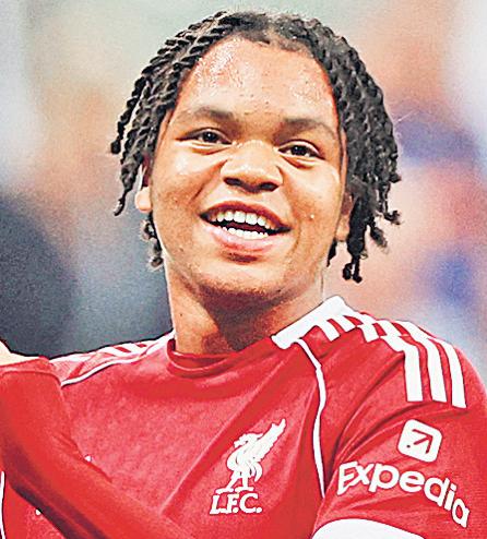 Late winner makes Ngumoha the youngest ever scorer for Liverpool