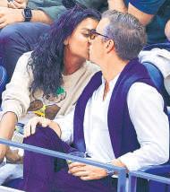 Simone Ashley gets cosy with mystery man at US Open
