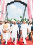 Bihar’s first cable suspension bridge unveiled, ₹1,159-cr projects launched