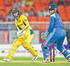 Australia punish sloppy India, win by eight wickets