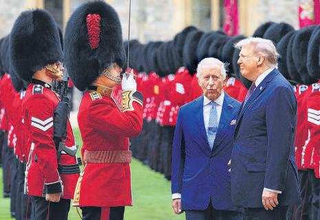 UK gives Trump royal treatment in bid to seal ‘special relationship’