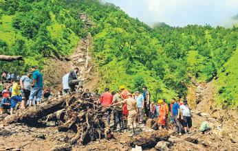 2 killed, six missing as rains trigger landslide in Chamoli