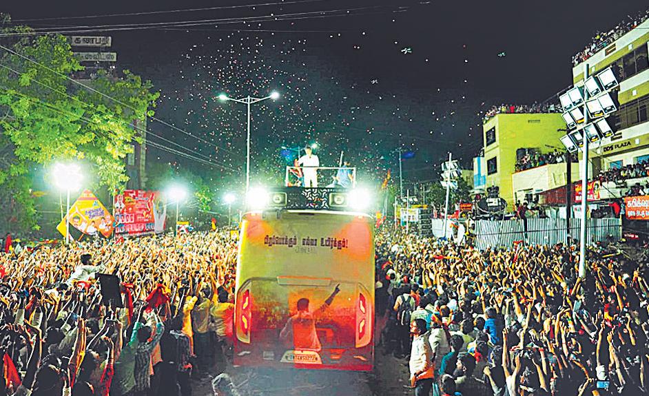 Turnout beyond estimate triggers scrutiny on Vijay rally
