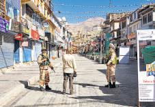 Curfew on for 6th day in Leh, 2 more funerals held