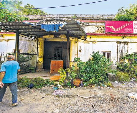 Civil Lines Post Office crumbles as restoration skips past its relic gates