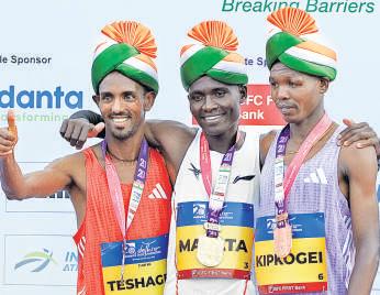 Delhi half marathon: Kenya’s Matata and Lilian win in contrasting fashion