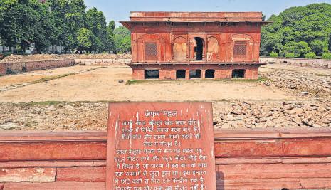 ASI to launch ₹2.4-cr project to revive Zafar Mahal's water tank