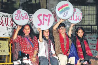 JNUSU polls: Left alliance sweeps all posts, reclaims its dominance