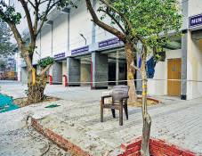 BUILT AT COST OF ₹63.7 CRORE Blocked by trees, parking lot stands obsolete