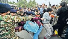 Police probe 'conspiracy' behind India Gate protest