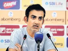 Blaming players, support staff won't help, says Gambhir
