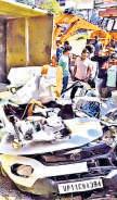 7 killed as overloaded dumper overturns on car in Saharanpur