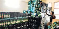 SMUGGLED BOTTLES ₹10cr haul: 42,000 bottles seized in Ggm liquor bust
