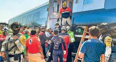 Interoceanic train derails in south Mexico, killing 13, injuring dozens