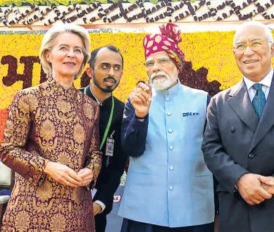 EU's diplomatic nod to Indian crafts at R-Day