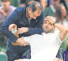 Dimitrov's joyride ends in injury and tears, again