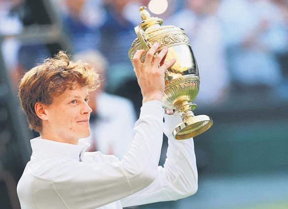 Grass is green on Sinner's side