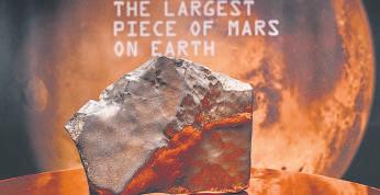Biggest piece of Mars on Earth is going up for sale in New York