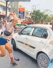Kanwariyas attack car in Gzb as cops look on