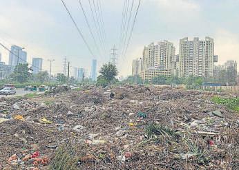 Ggm sinks in garbage as sanitation workers flee