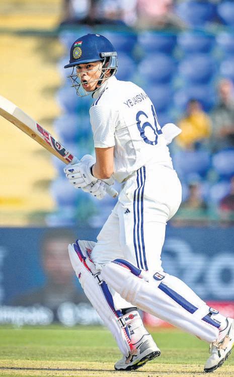 In pursuit of perfection: Jaiswal extends WI's agony on Day One