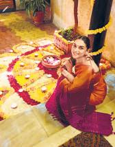 The warmth of the festivities keeps me going, says Aditi